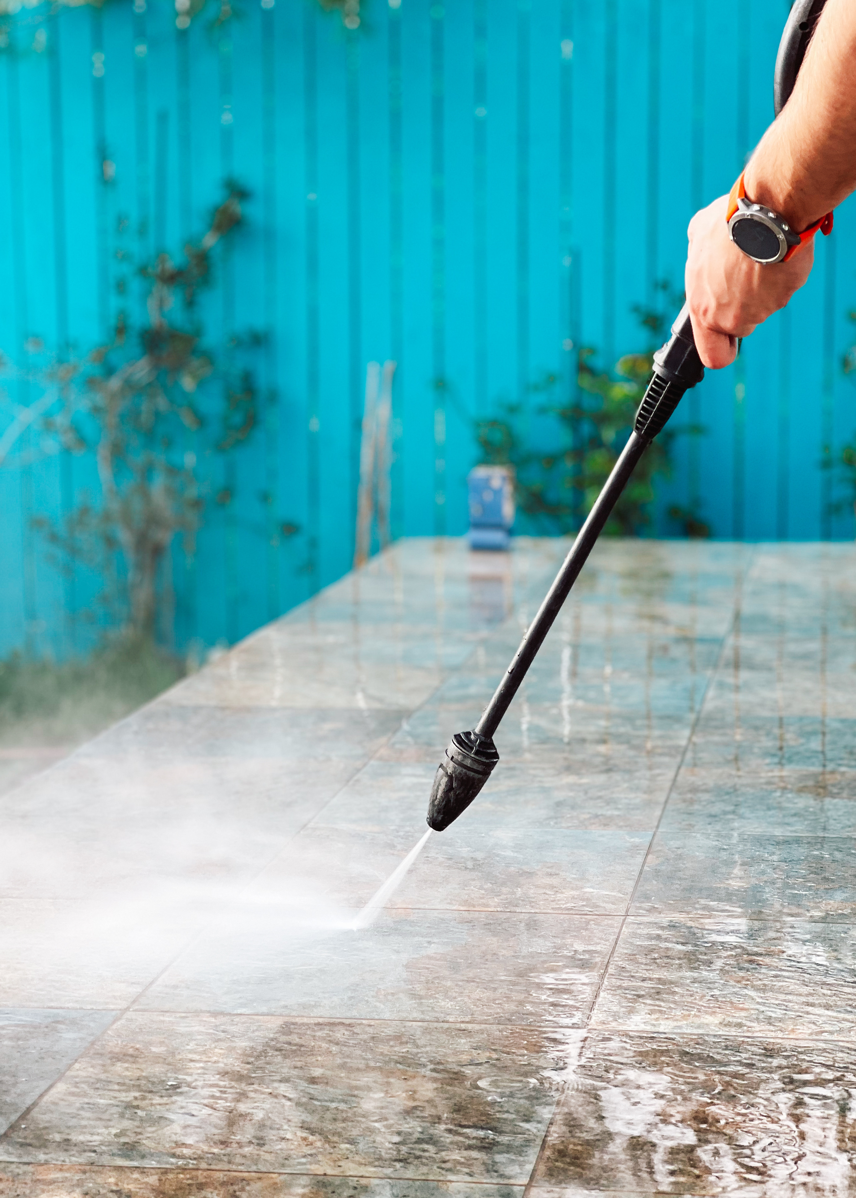 Pressure washing service